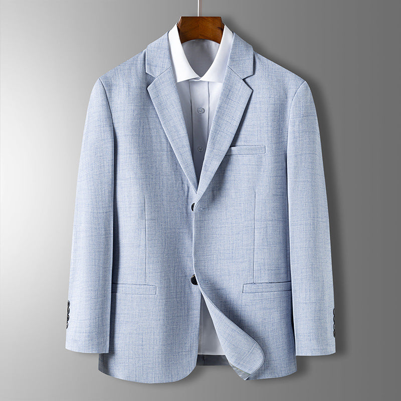 Heren Blazer Moderne Stijl Recht Gesneden Met Twee Knopen 2