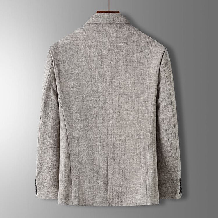 Heren Blazer Moderne Stijl Recht Gesneden Met Twee Knopen 3