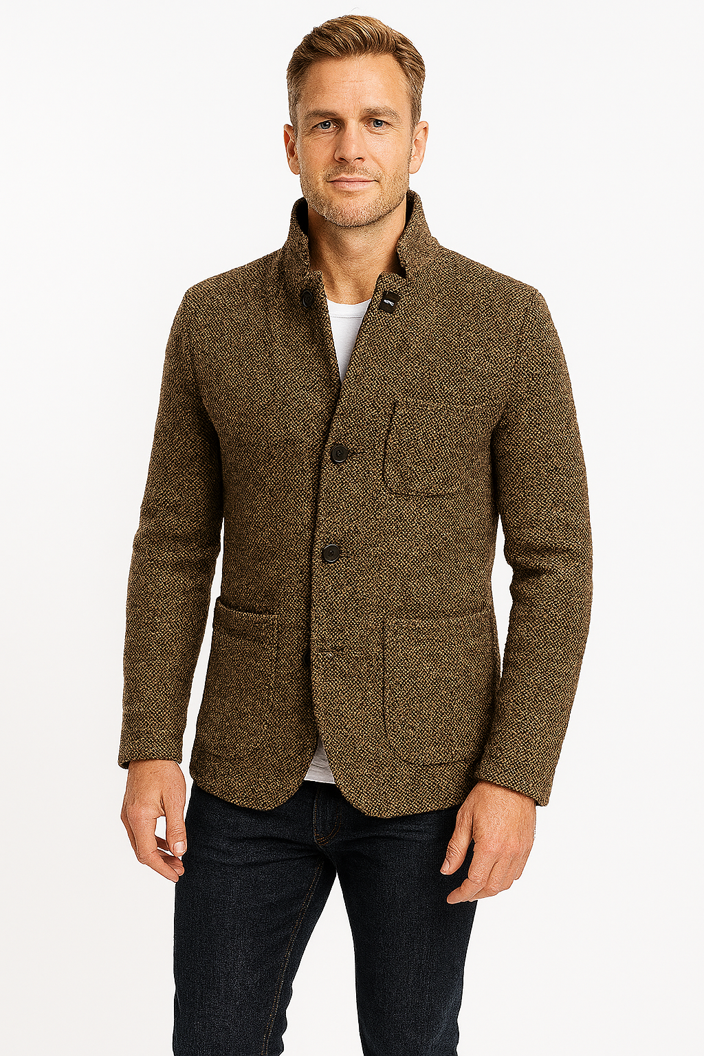 Heren Blazer met Klassiek Silhouet 1