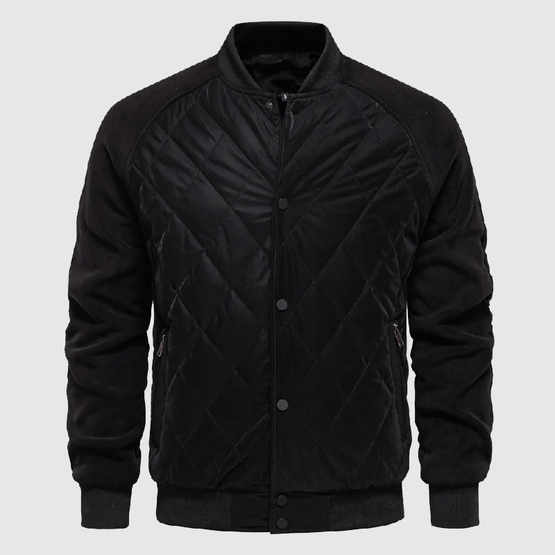 Heren Bomberjack Met Fleece Accenten 4