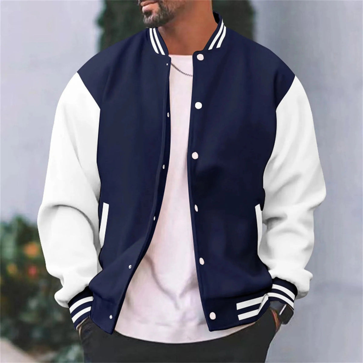 Heren Bomberjack Varsity Stijl 1