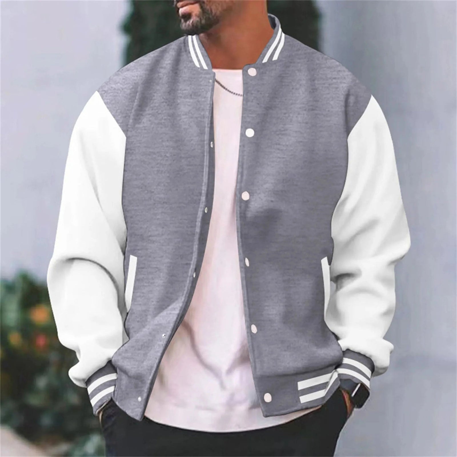 Heren Bomberjack Varsity Stijl 2