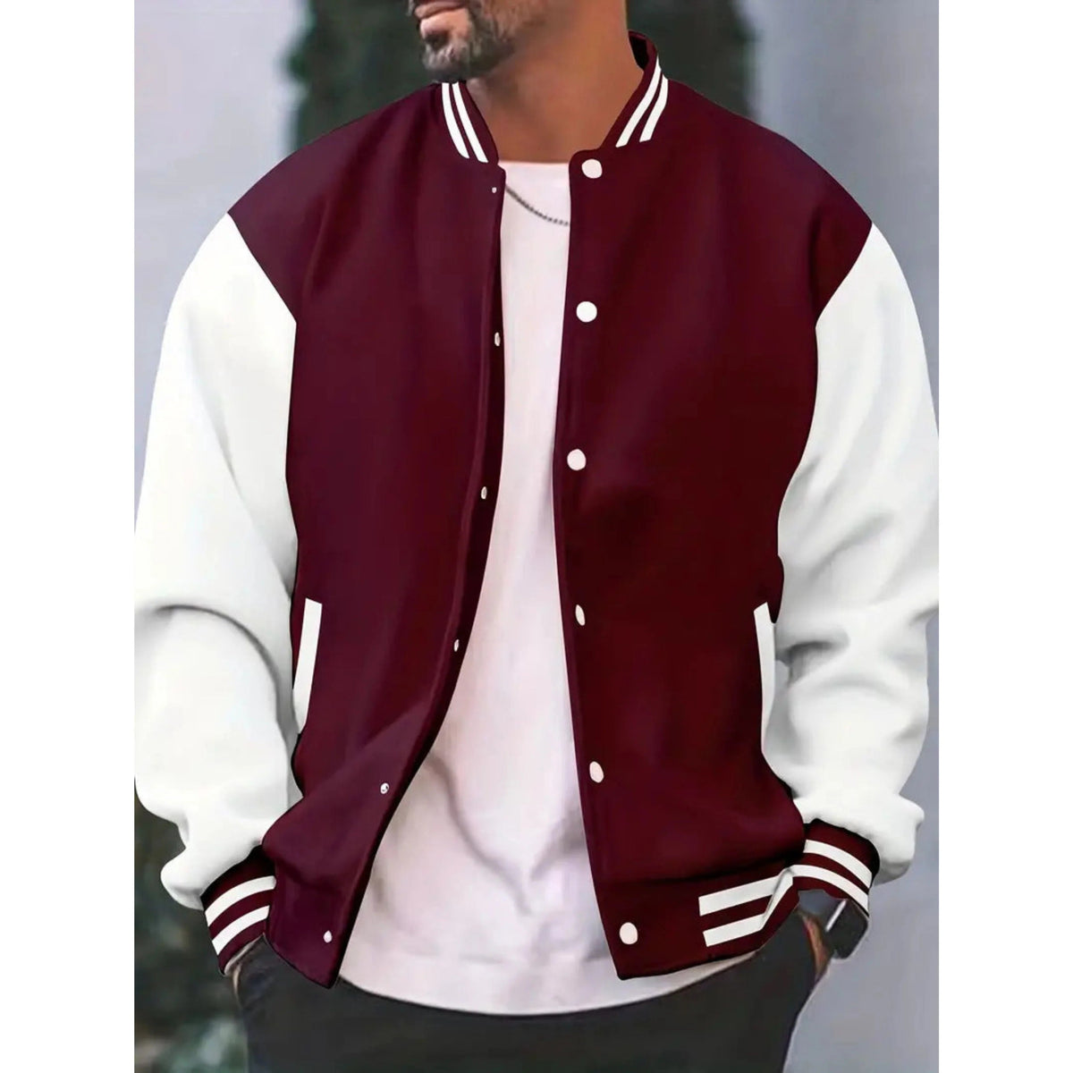 Heren Bomberjack Varsity Stijl 5