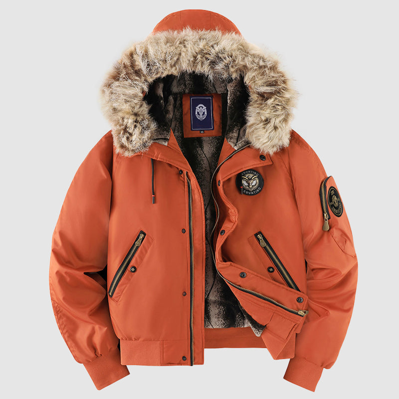 Heren Bomberjack met Capuchon 4