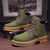 Heren Boots Patchworkontwerp Leren 6
