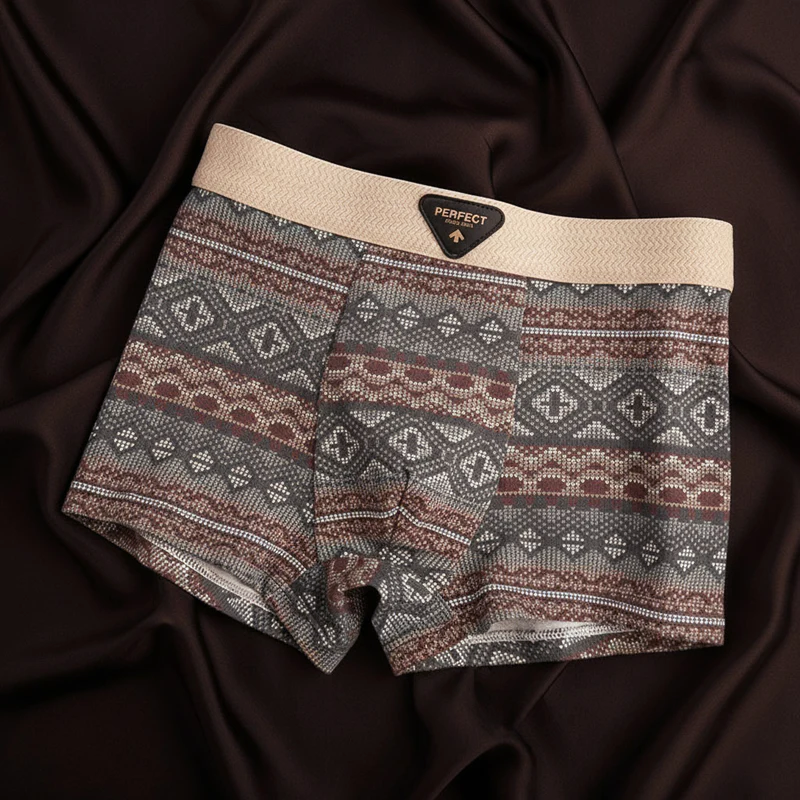 Heren Boxershort Geometrisch Patroon 1