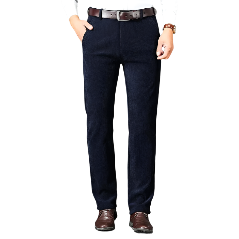 Heren Broek Corduroy Met Fleece Voering 0