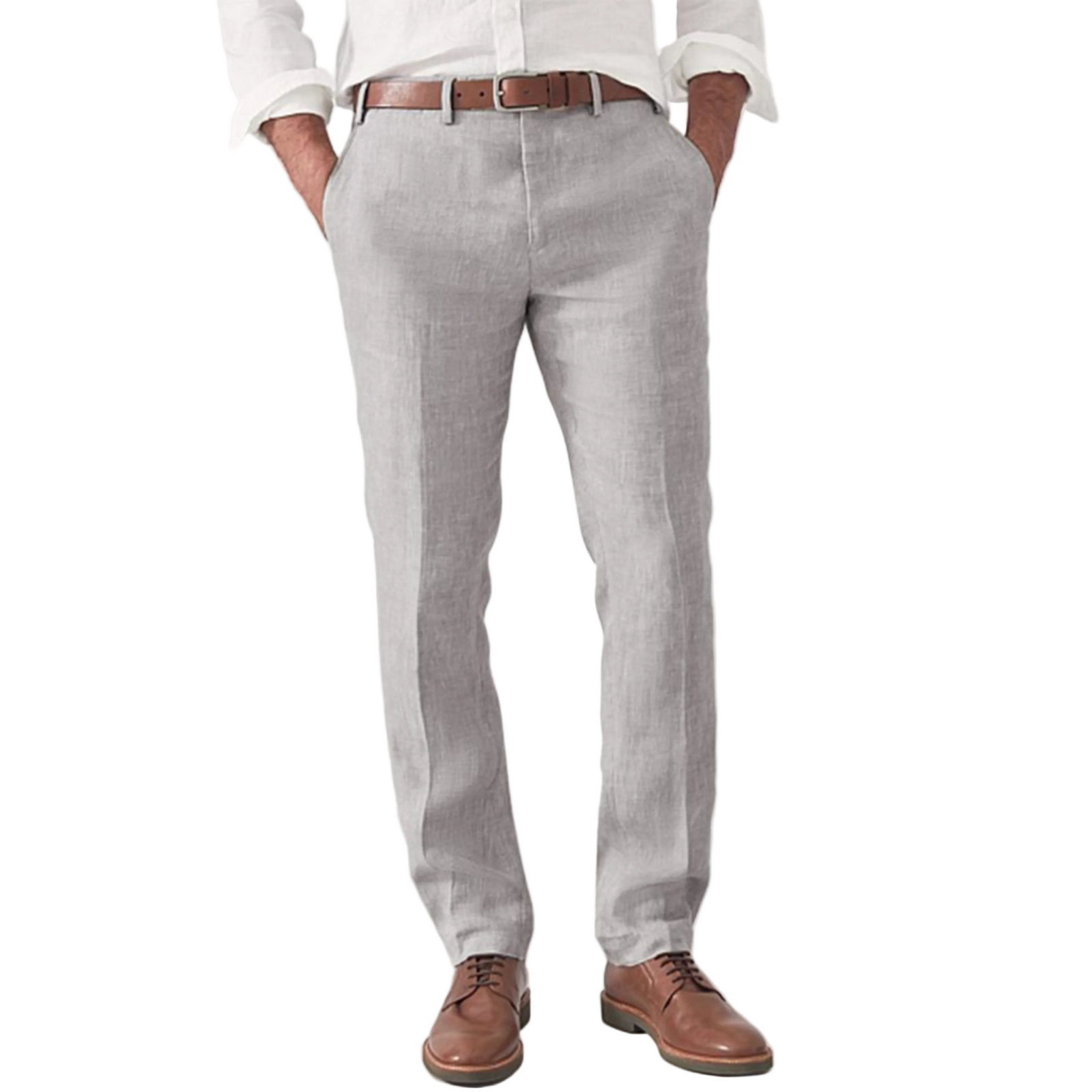 Heren Broek Klassieke Snit 0