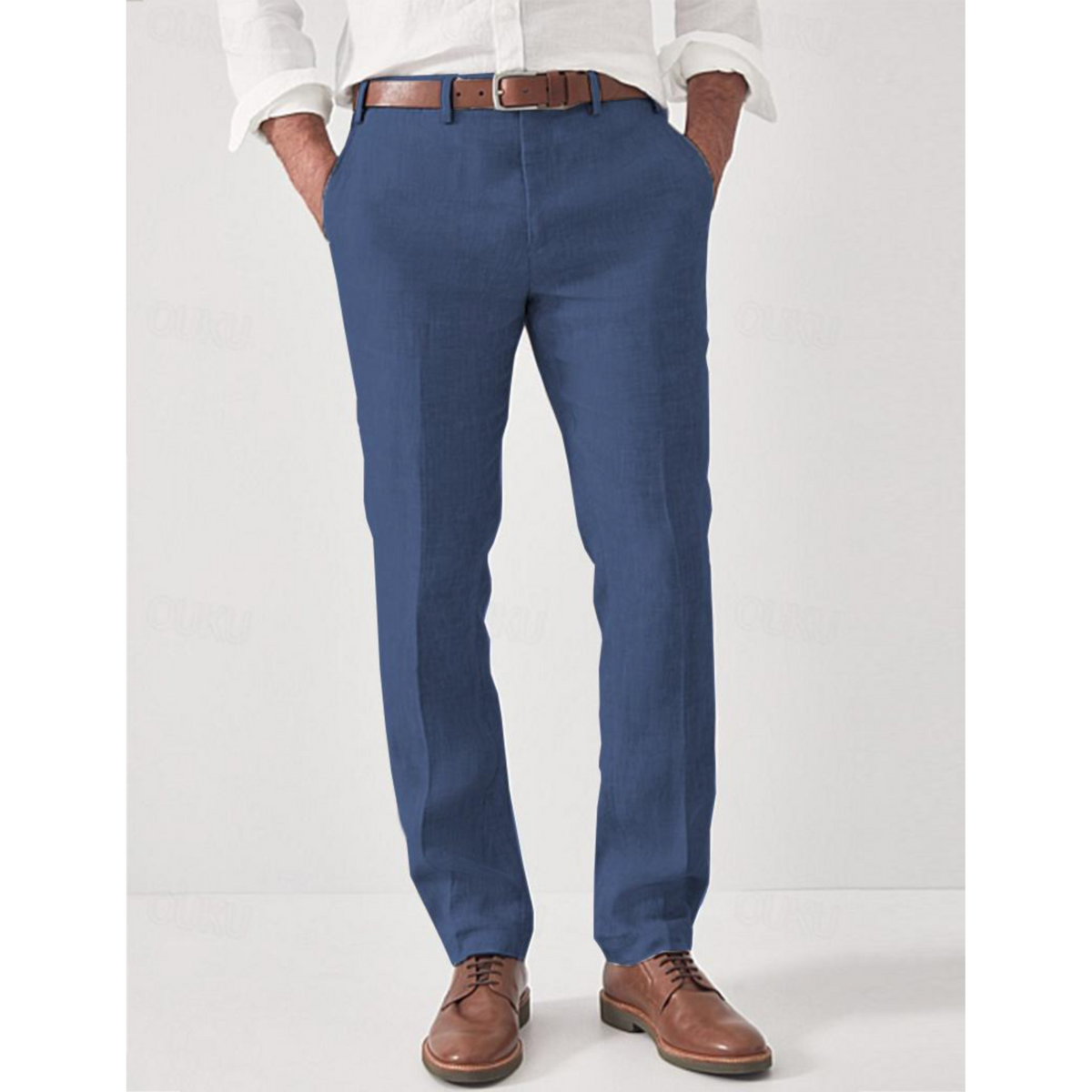 Heren Broek Klassieke Snit 3