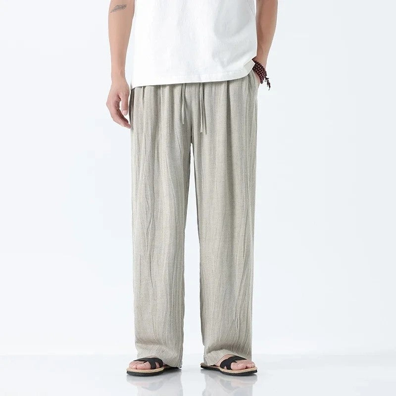 Heren Broek Rechte Pasvorm Voor Casual Zomerstijl 7