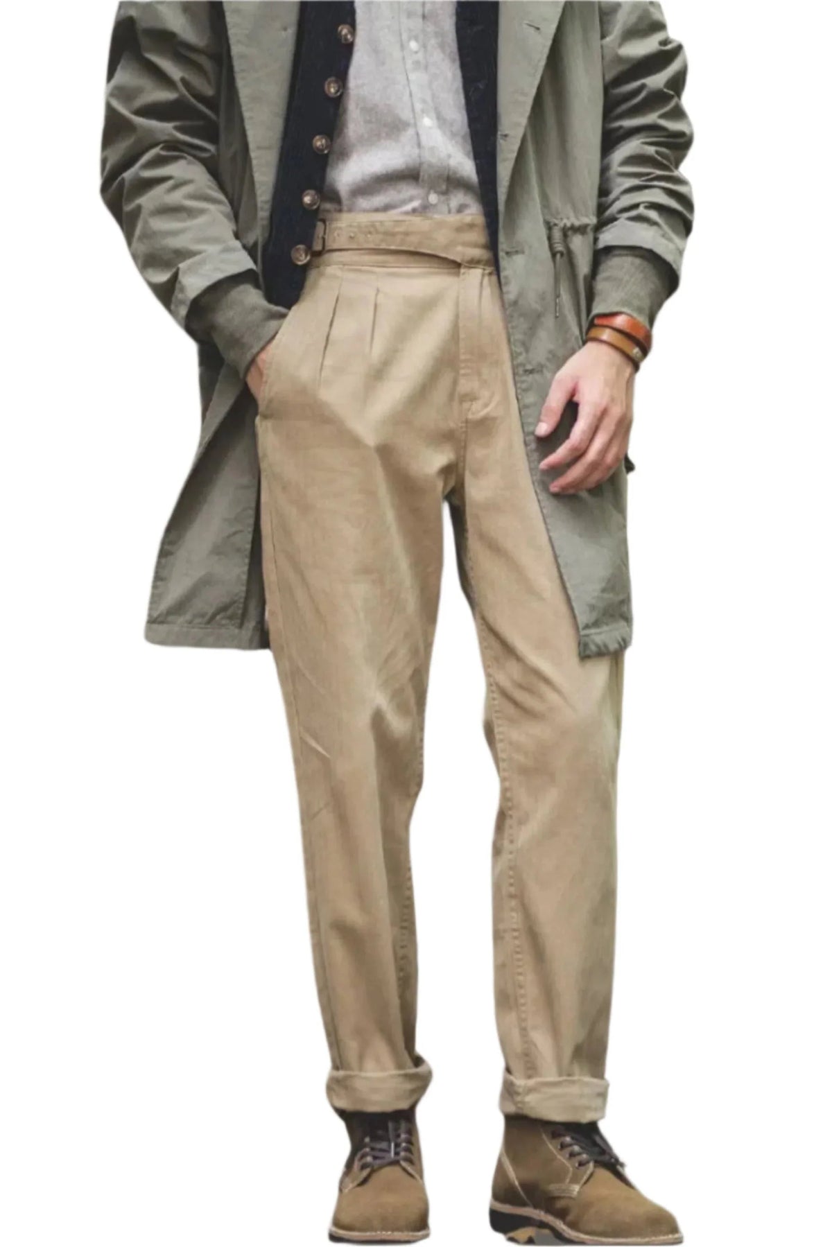Heren Broek Vintage Stijl 3
