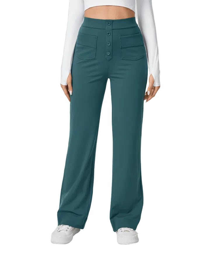 Heren Broek met Knopen en Stijlvol Ontwerp 0