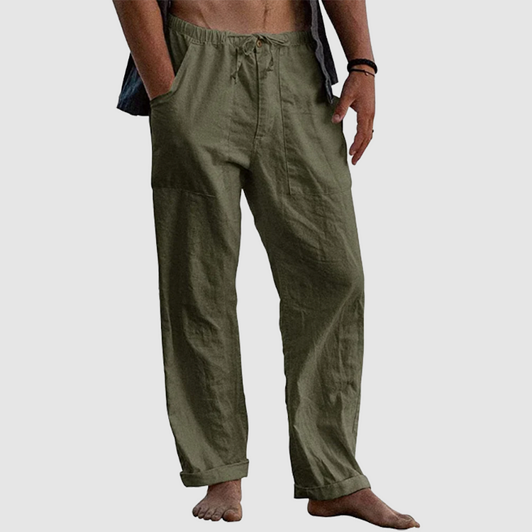Heren Broeken Casual Met Trekkoord 1
