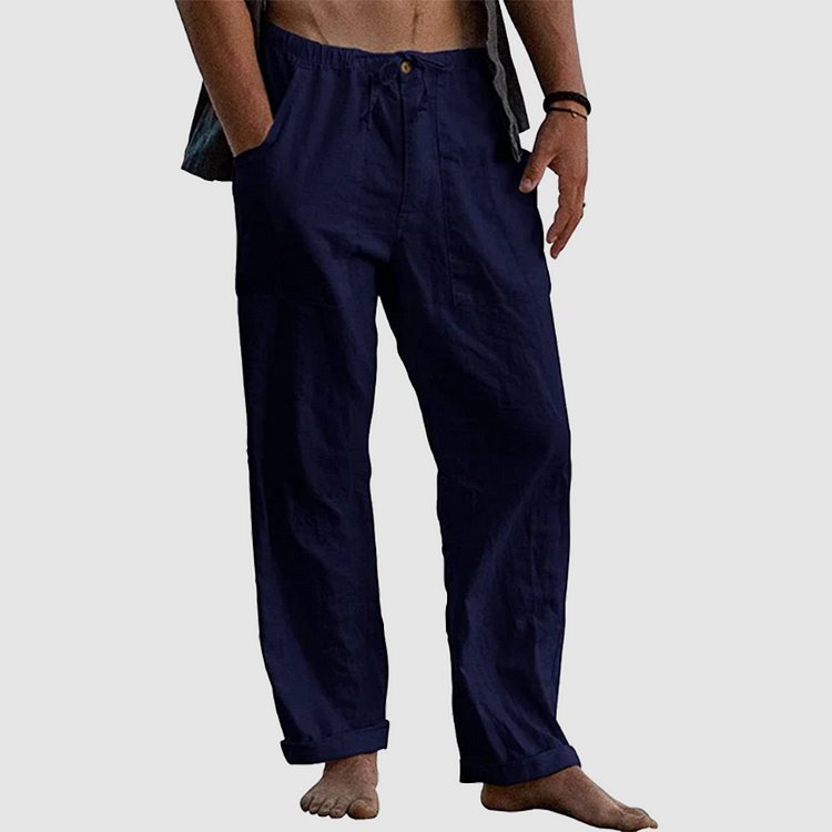 Heren Broeken Casual Met Trekkoord 4