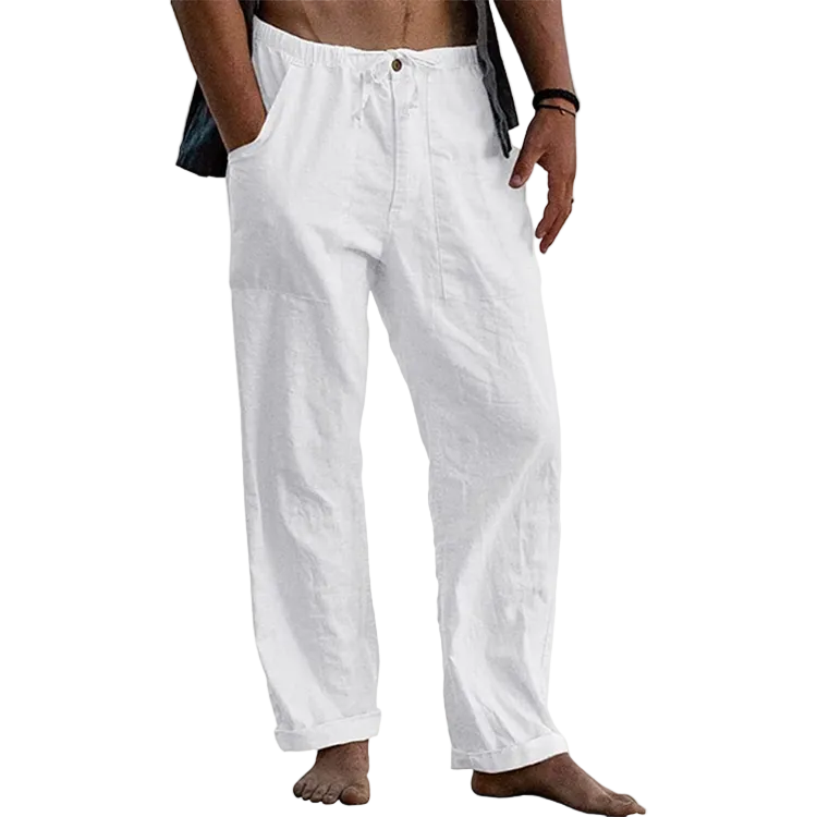 Heren Broeken Met Elastiek Casual Stijl 0