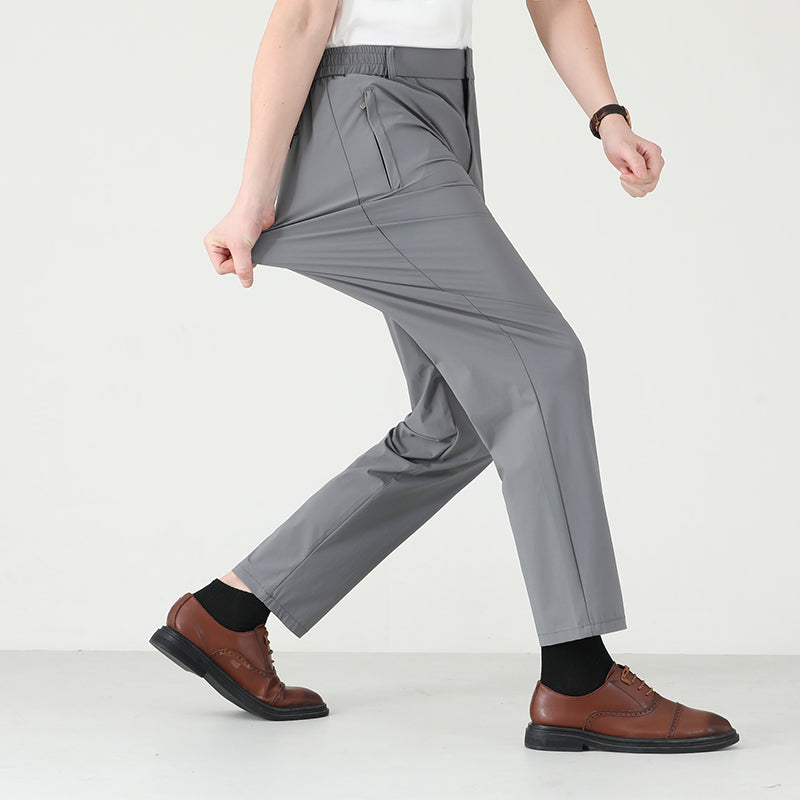 Heren Broeken Stretch met Elastiek voor Comfort en Beweging 4