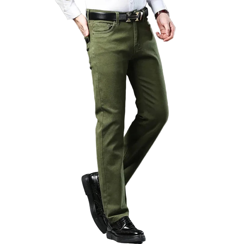 Heren Broeken Taps Toelopend Slim Fit voor Casual en Zakelijke Gelegenheden 0