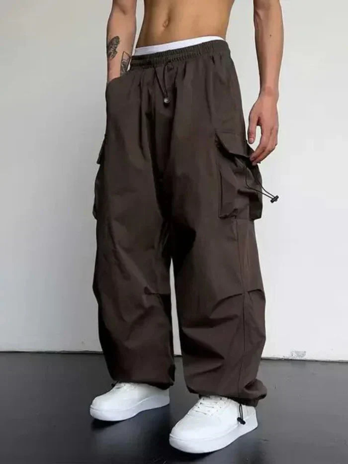 Heren Cargo Broek Casual Stijl met Praktische Zakken 1