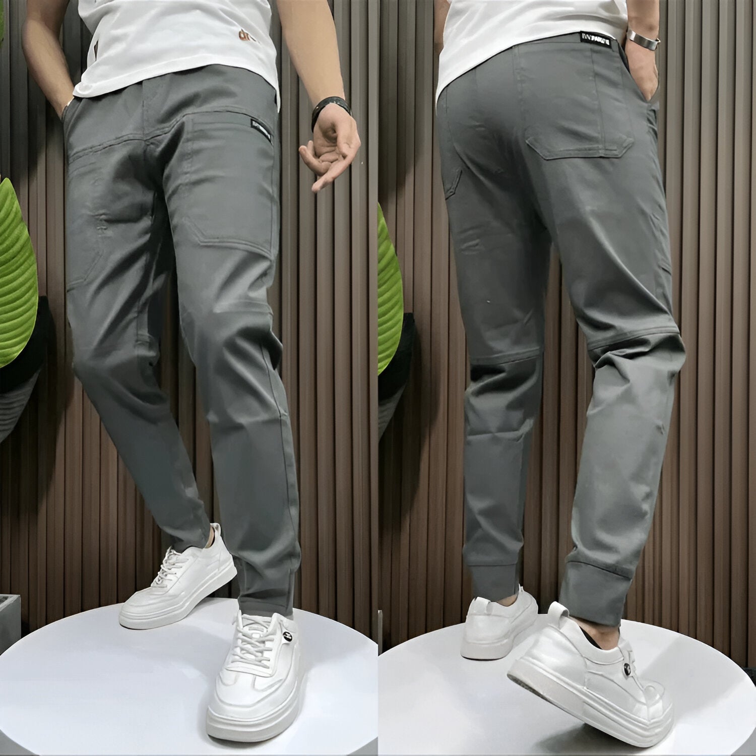 Heren Cargo Broek Flexibel Comfortabel Stijlvol 1