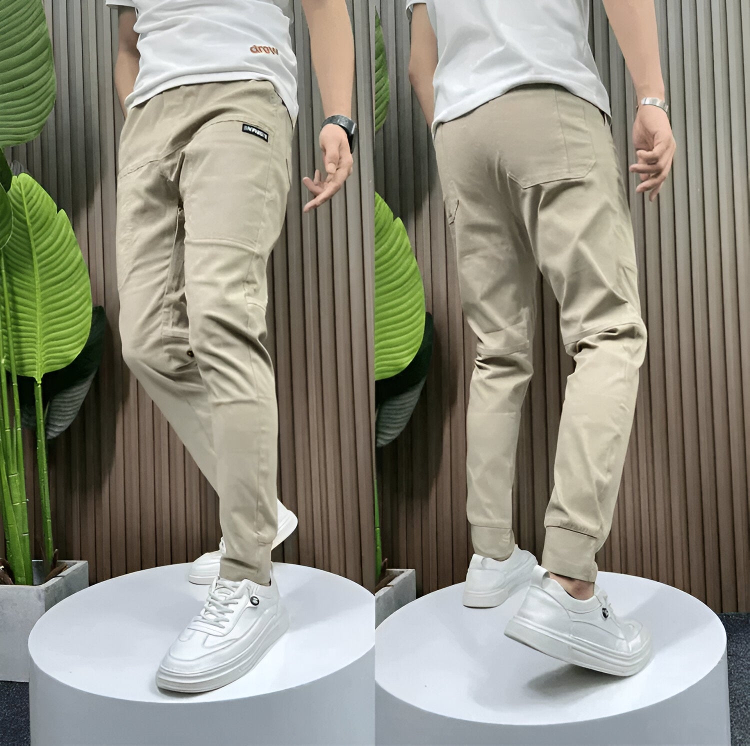 Heren Cargo Broek Flexibel Comfortabel Stijlvol 2