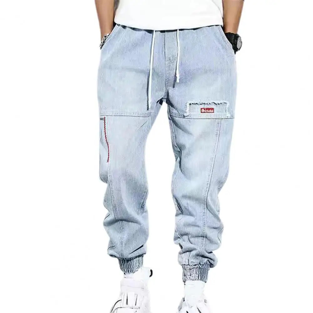 Heren Cargo Broek Taps Toelopend Met Utility Pockets 0