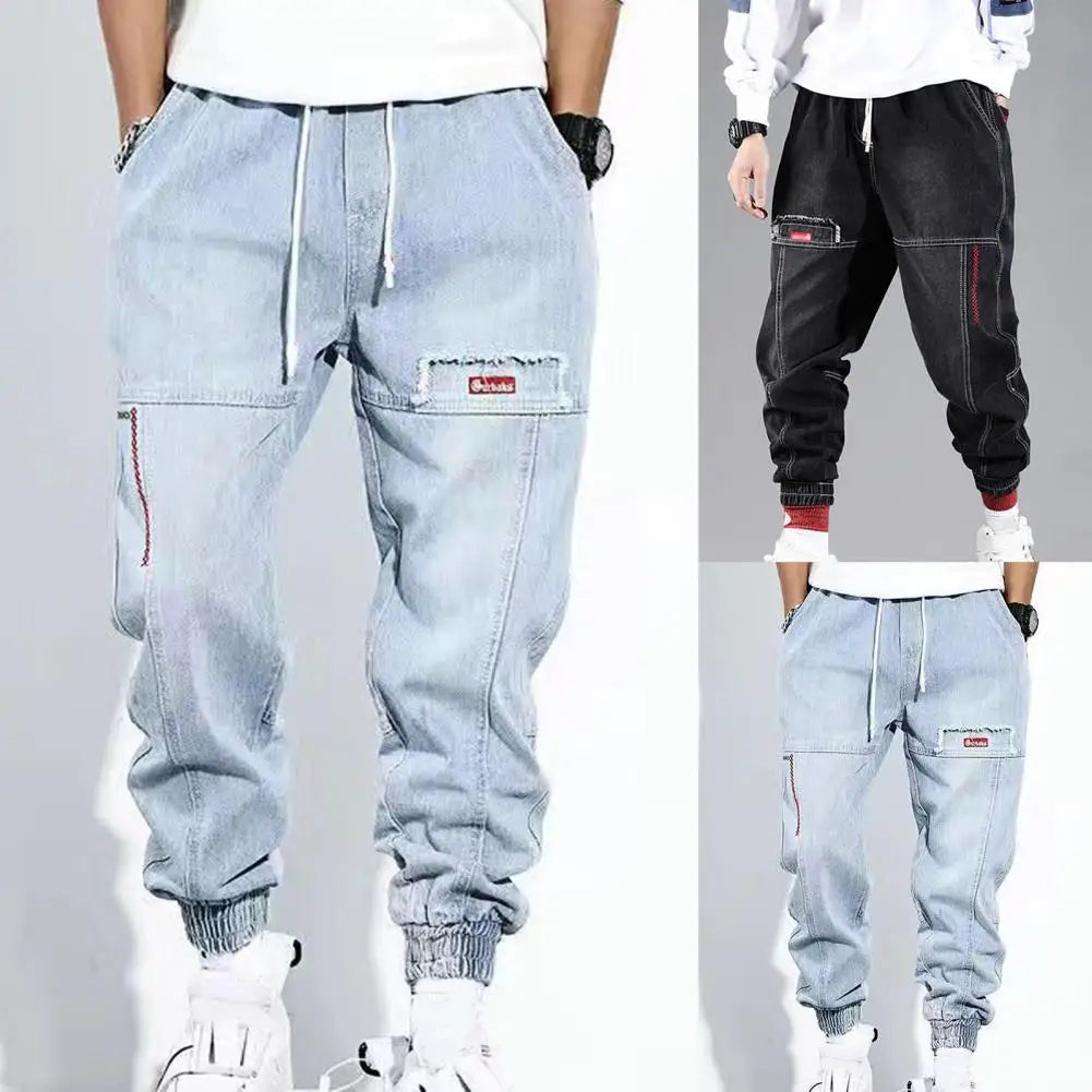 Heren Cargo Broek Taps Toelopend Met Utility Pockets 2