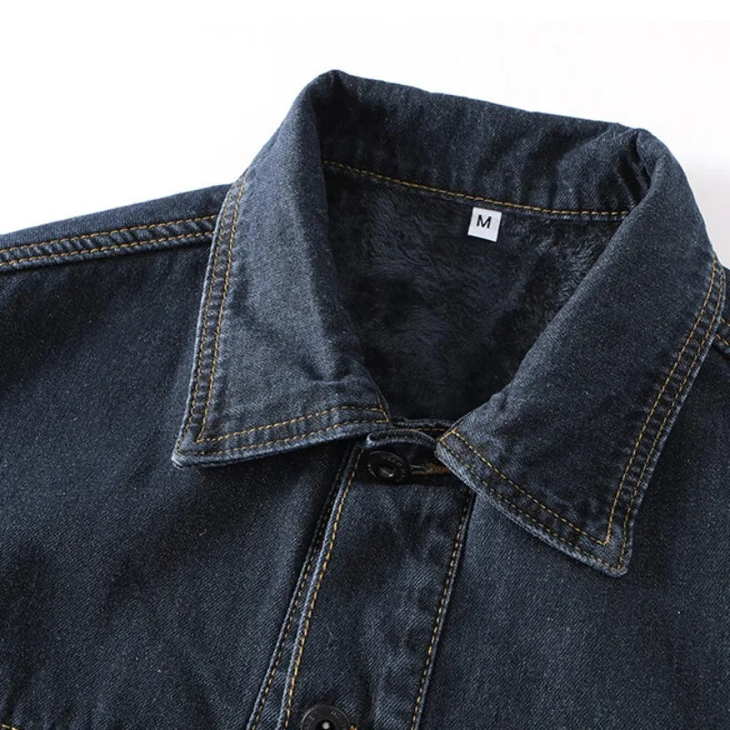 Heren Cargo Denimjack Boxy Fit 2