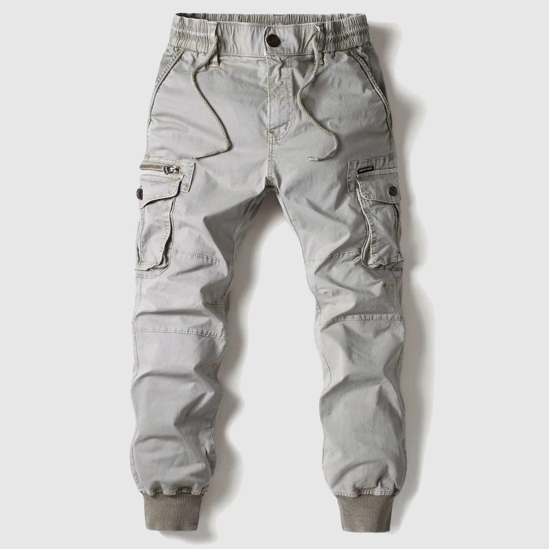 Heren Cargo Joggerbroek Met Elastische Manchetten 3