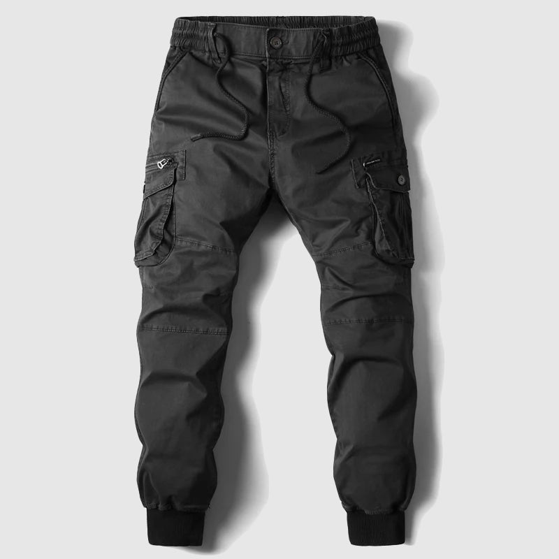 Heren Cargo Joggerbroek Met Elastische Manchetten 4