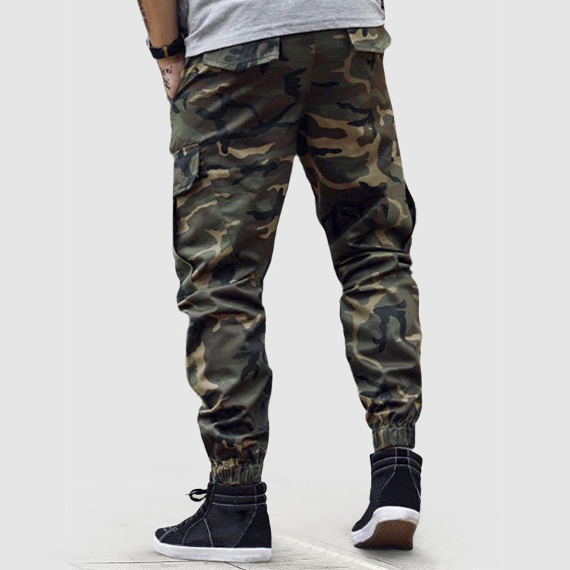 Heren Cargo Joggingbroek Camouflage Stijl 3