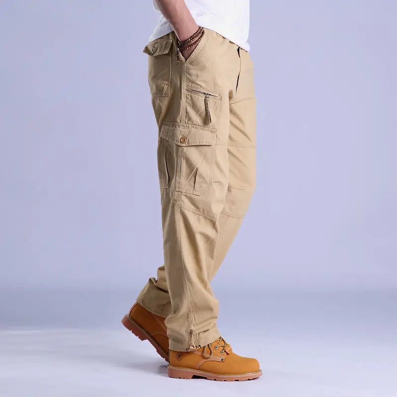Heren Cargobroek Camouflage Stijl Met Praktische Cargozakken 2