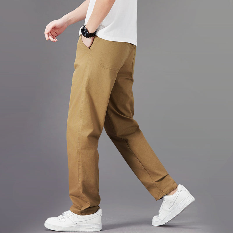 Heren Casual Broek met Rechte Pijp 5