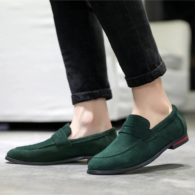 Heren Casual Loafers Suède Lichtgewicht 1