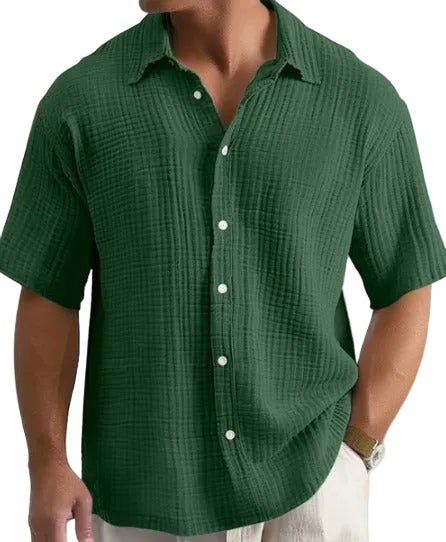 Heren Casual Overhemd Verhoogd Stijl 0