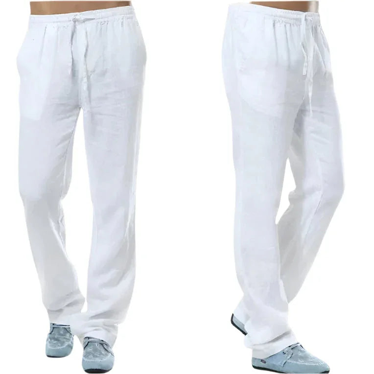 Heren Casual Pantalon Met Trekkoord 0