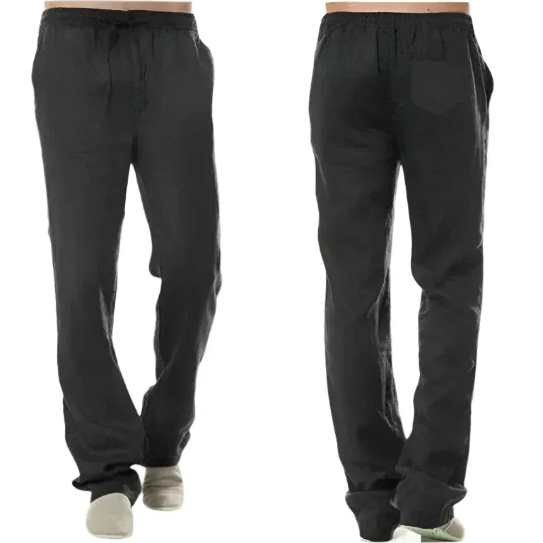 Heren Casual Pantalon Met Trekkoord 6
