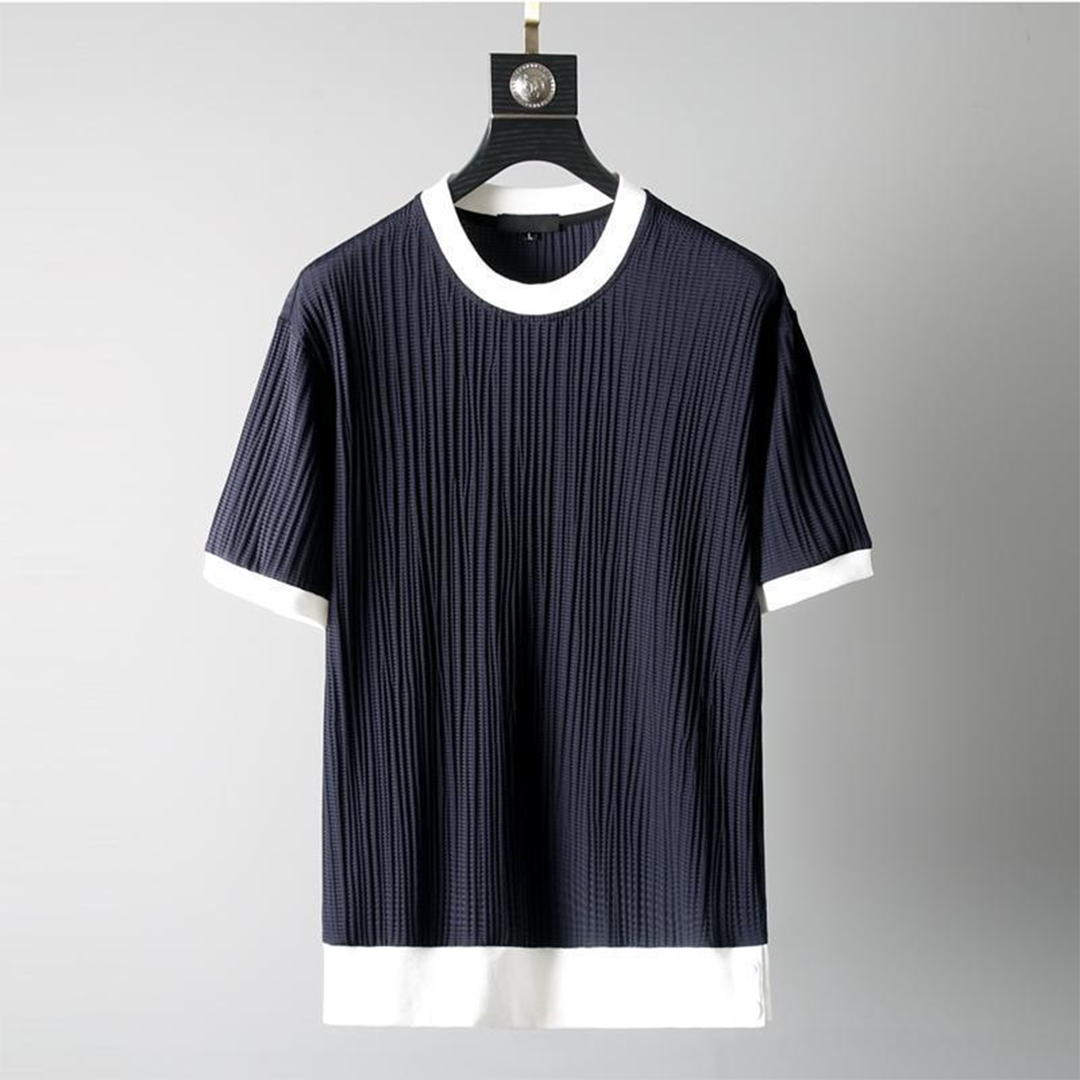 Heren Casual Set Relaxed O-hals 4