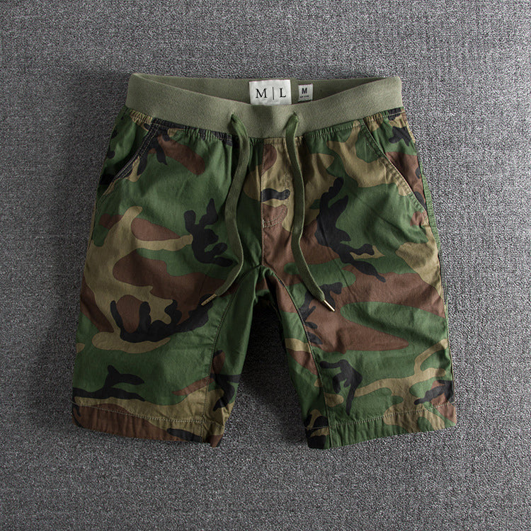 Heren Casual Shorts Camouflage 1
