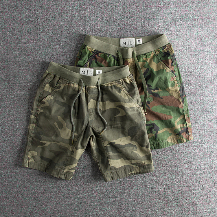Heren Casual Shorts Camouflage 2
