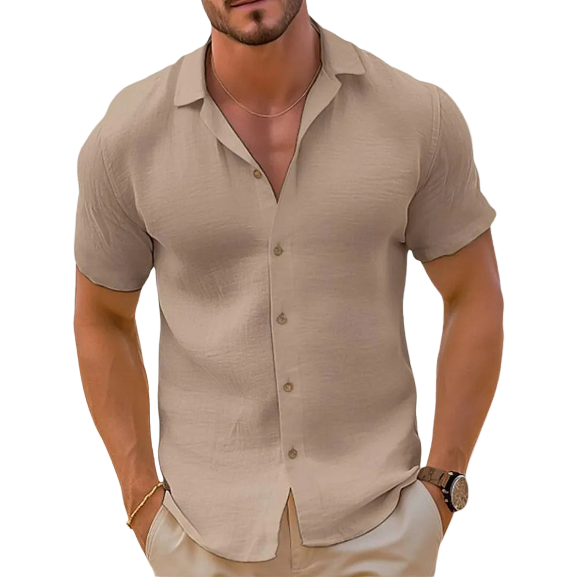 Heren Casual Top Lorenzo Stijlvol 0