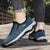 Heren Casual Wandelschoenen Ademend Suède Leer 4