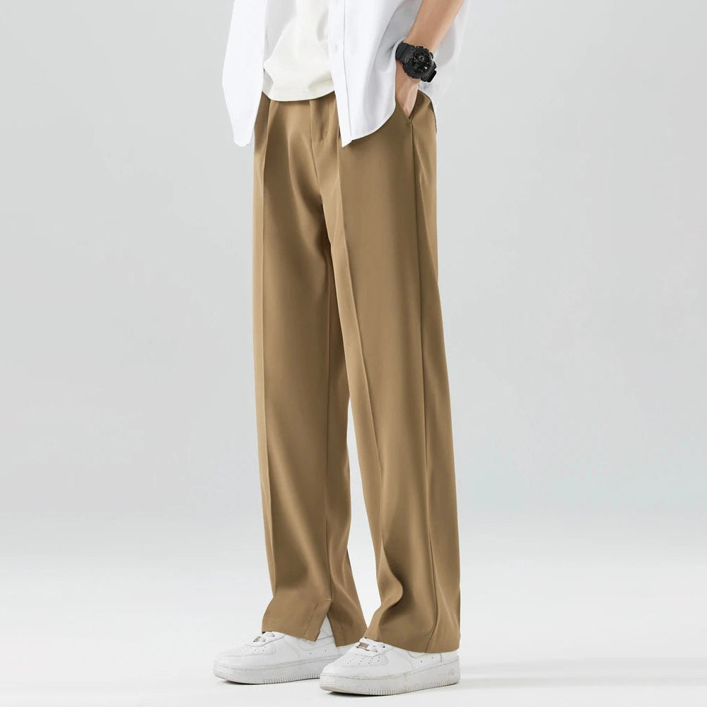 Heren Chill Mode Broek Met Wijde Pijpen 5