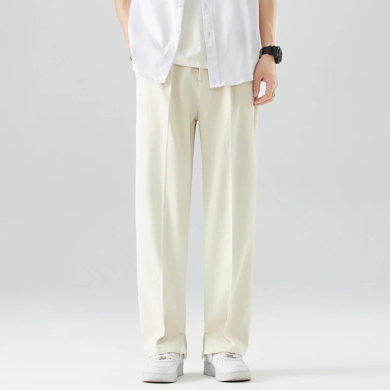 Heren Chill Mode Broek Met Wijde Pijpen 6