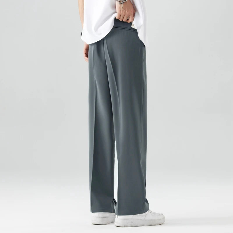 Heren Chill Mode Broek Met Wijde Pijpen 7