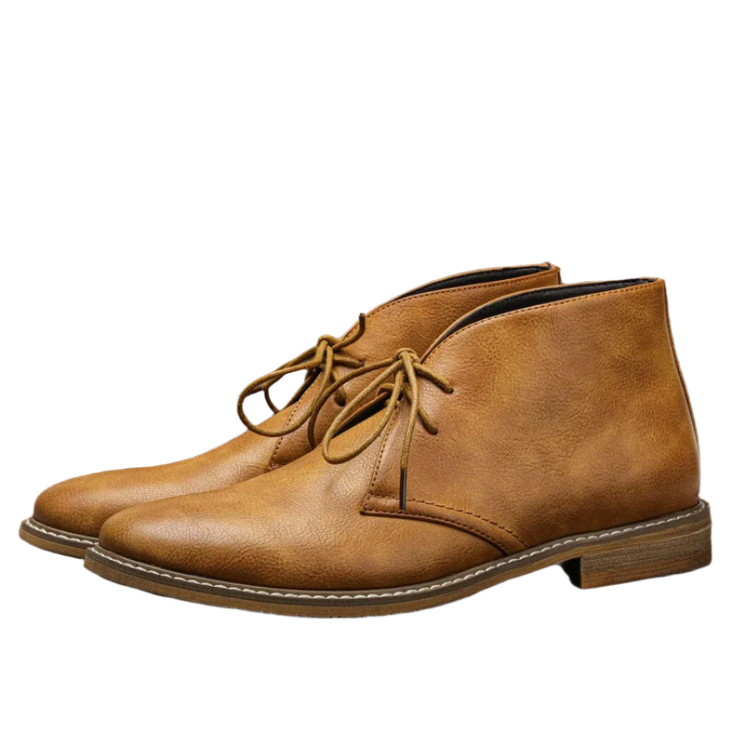 Heren Chukka Boots van Echt Leer 0