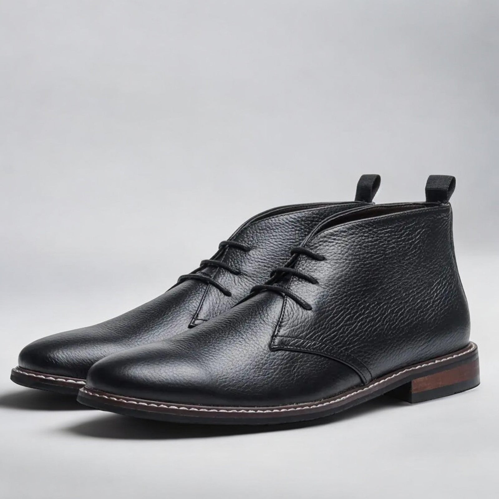 Heren Chukka Boots van Echt Leer 1