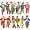 Heren Clown Kostuum Bodysuit voor Optredens en Feestdagen 0