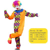 Heren Clown Kostuum Bodysuit voor Optredens en Feestdagen 14