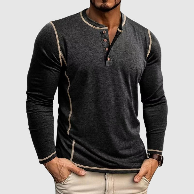 Heren Comfort Shirt Casual Stijl 3