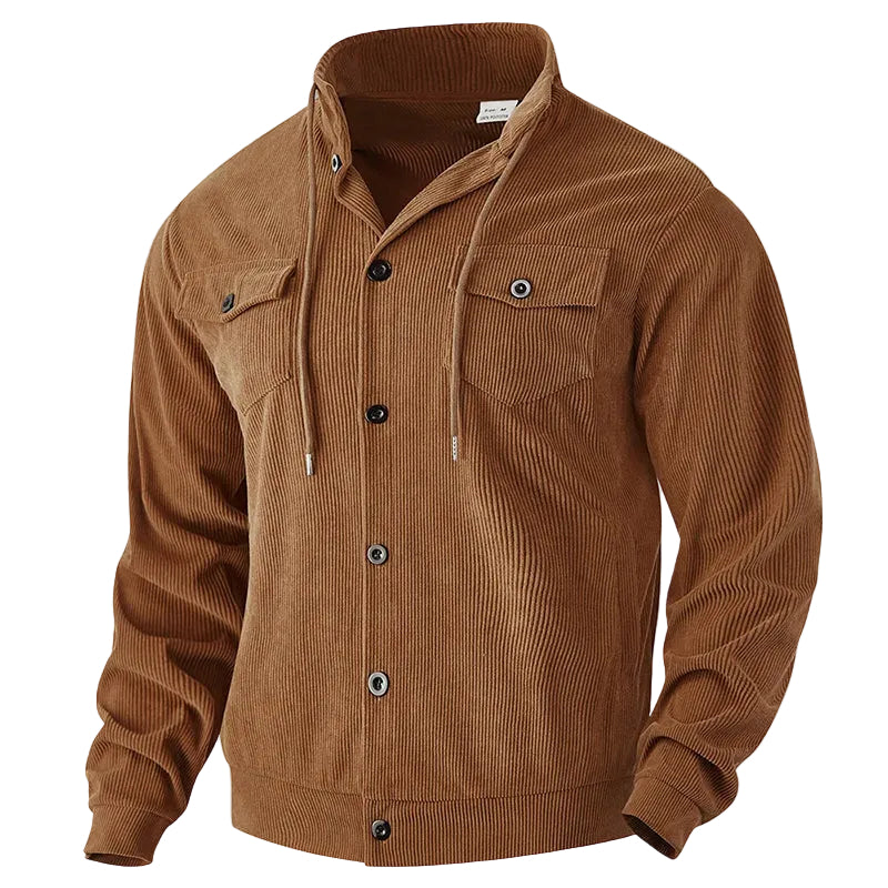 Heren Corduroy Jack Americana Stijl 0